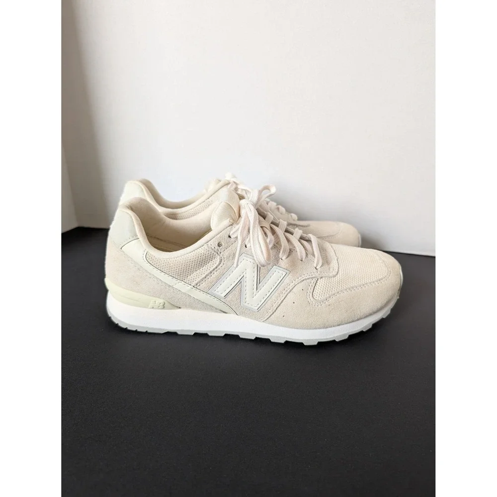 New Balance WL996VPB Beige Cream Suede Shoes Lifestyle Sneakers Women's 8